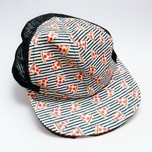 Kids George Hats Pizza Slice Pattern Trucker Hat